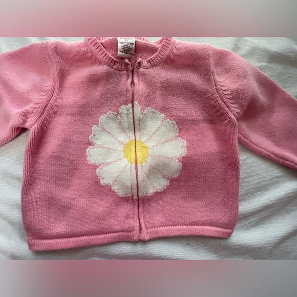 Gymboree Spring 2003 flower sweater baby girl - Picture 2 of 5